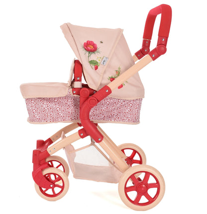 Roma RHS Single Dolls Pram & Buggy - Flora