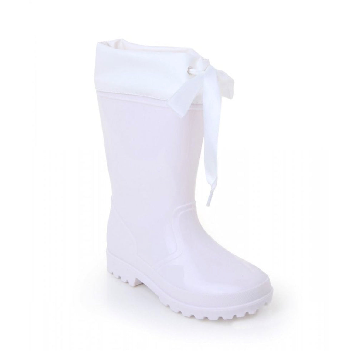 White Bow Welly