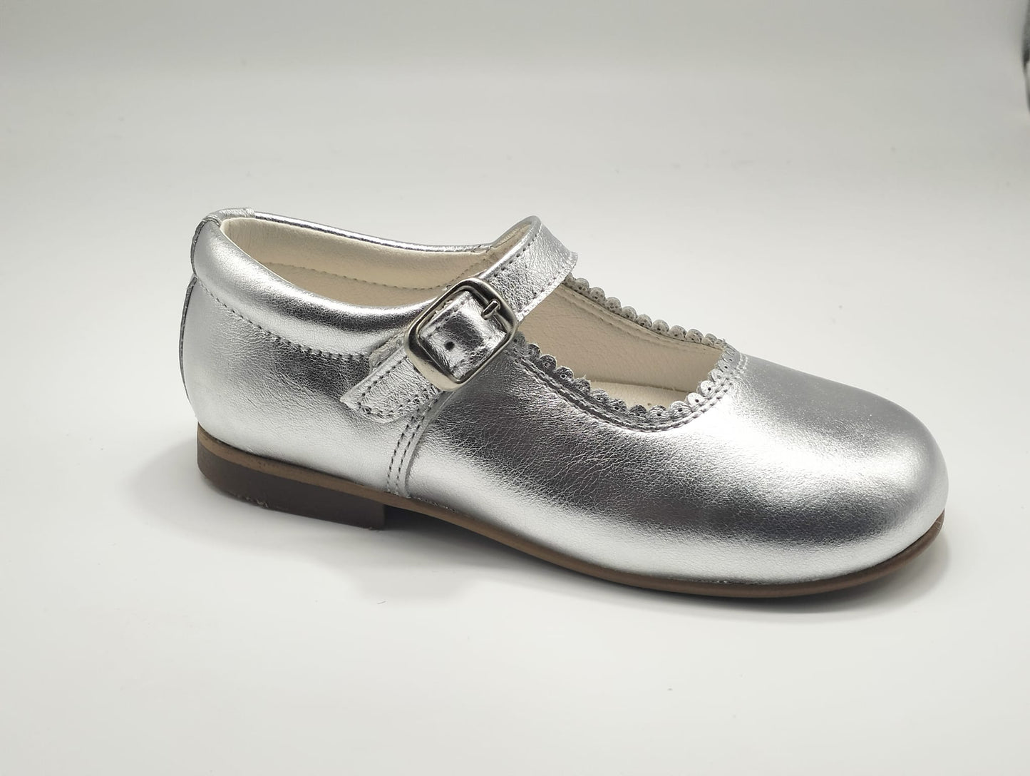 6270 Silver Mary Jane Shoe