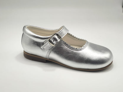 6270 Silver Mary Jane Shoe