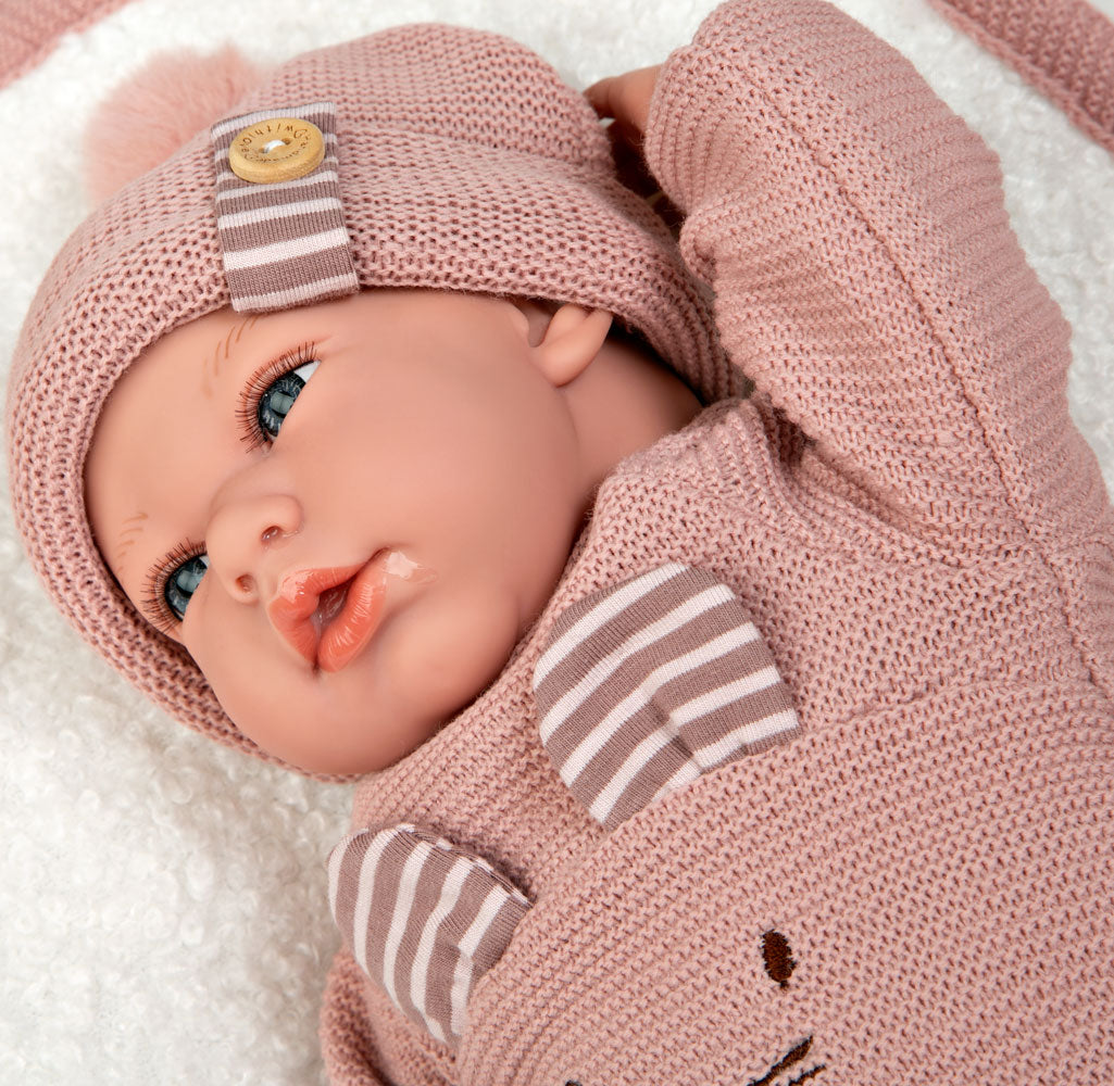 Arias Elegance Doll Andie Pink 40cm