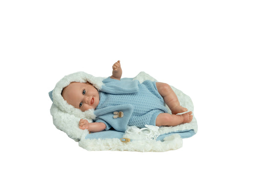 Arias Marco Blue Boy Reborn Doll 35cm