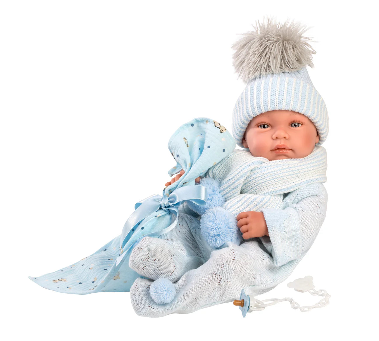 84337 Llorens Boy Winter Doll 44cm