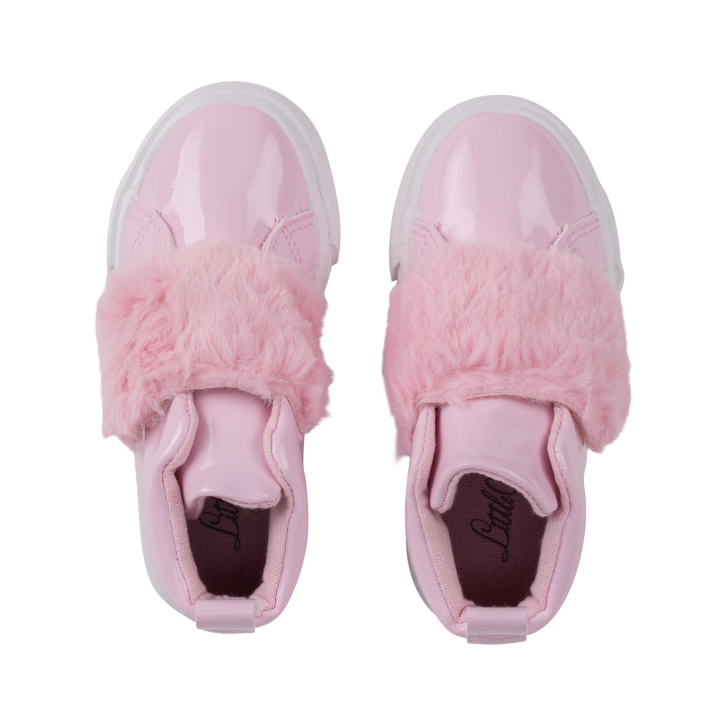 4000 Baby Pink Fur Boots By Adee