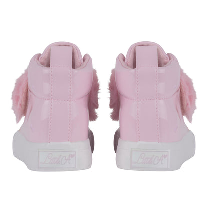 4000 Baby Pink Fur Boots By Adee