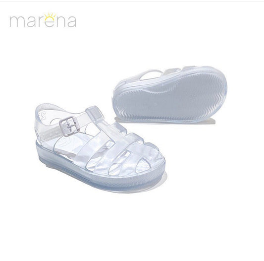 Marena Monaco Jelly Sandal - Clear