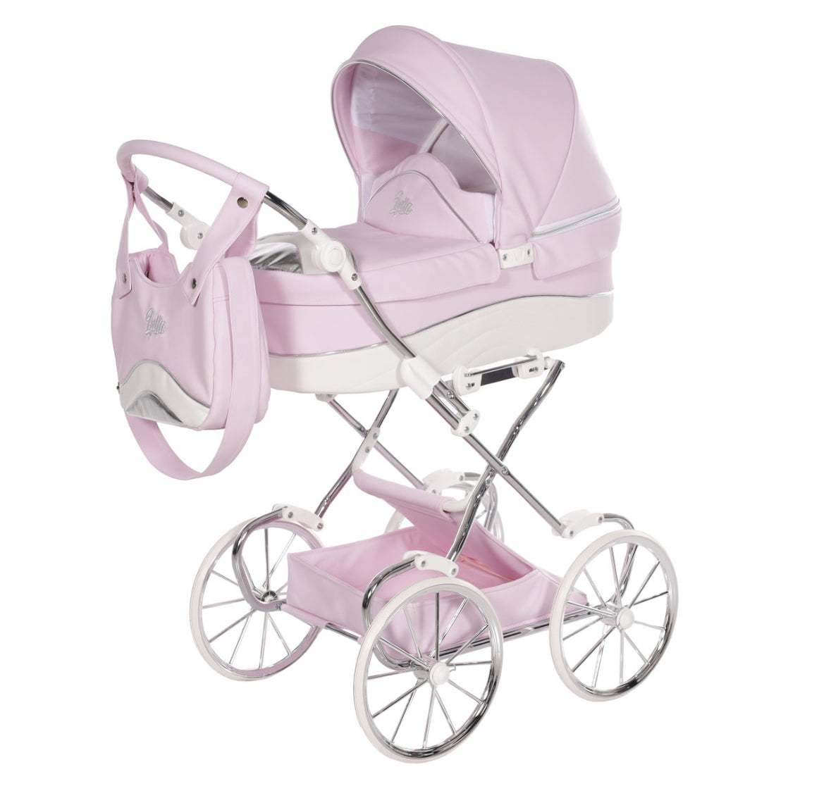 Lulla Pink Doll Pram