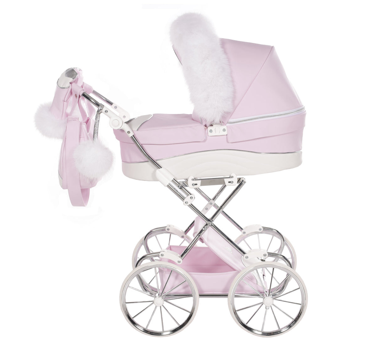 Lulla Pink Doll Pram