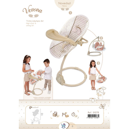 51578 Dolls High SEAT & SWING 3X1 (Verona)