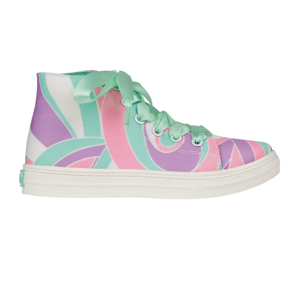 Adee Lilac Jazzy High Top Trainer