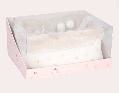 6362  Beig Dolls Bag With Accessories