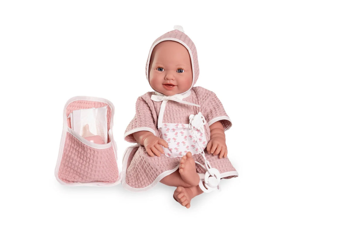 Antonio Juan Feed and Pee Doll With Bath