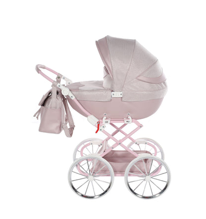 DOLCE PINK DOLL'S PRAM - Up to 21 days delivery!