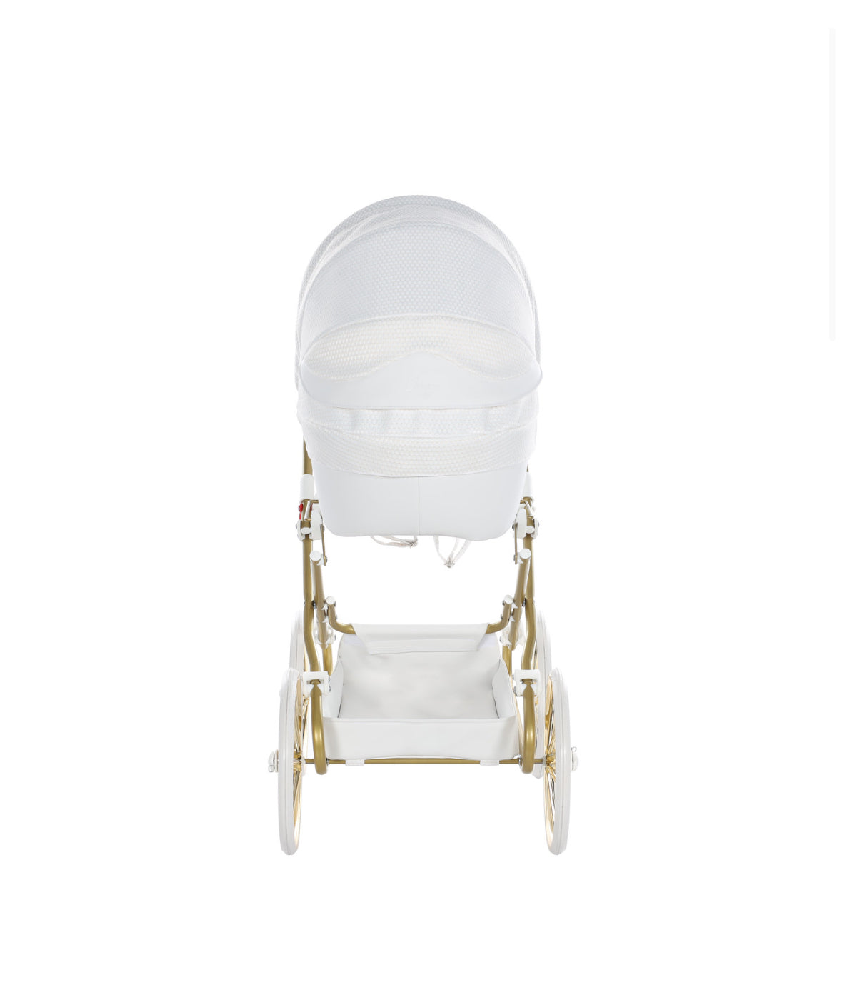WHITE & GOLD DOLCE DOLL'S PRAM (1-2 days delivery)