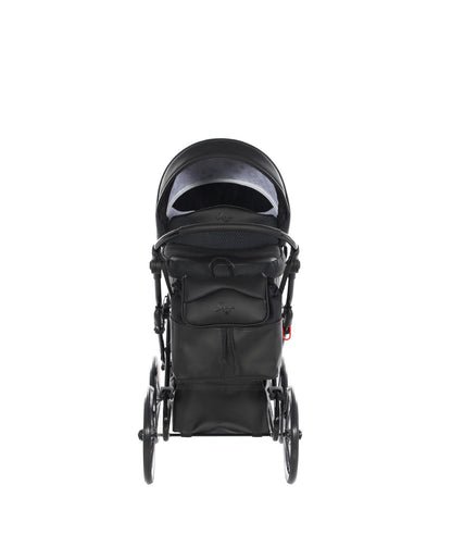 ALL BLACK DOLCE DOLL'S PRAM - Up to 21 days delivery!