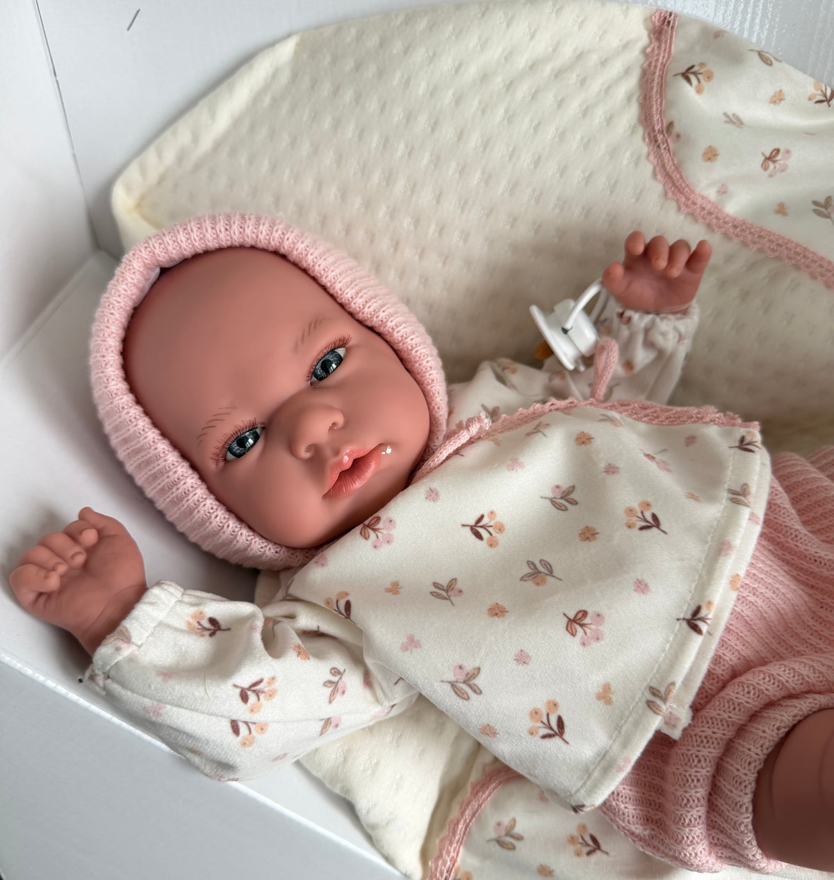 Arias Doll With Dummy and Accessory (WEIGHTED)40cm