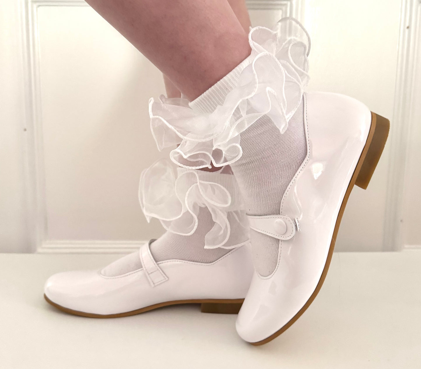 White Inspired Mary Jane