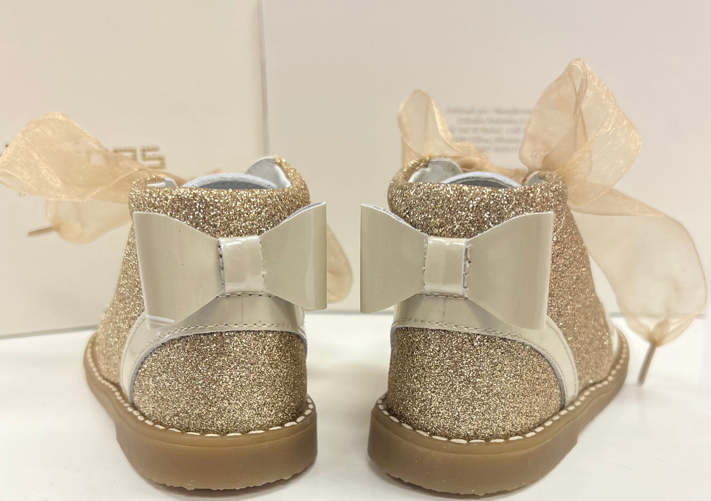 Andanines Camel & Gold Boots