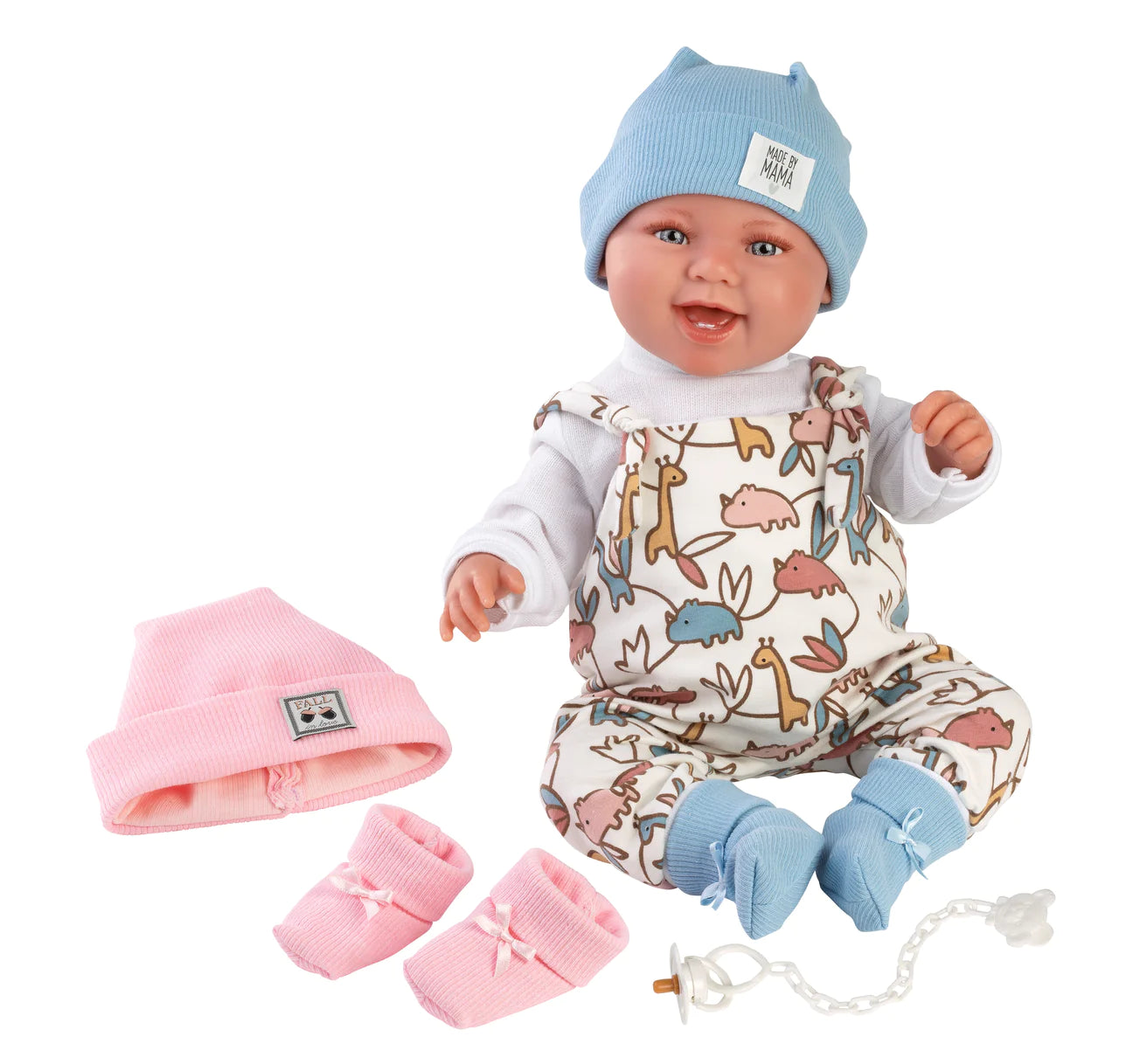 84481 Tala Laughing Doll - Pink or Blue Colour