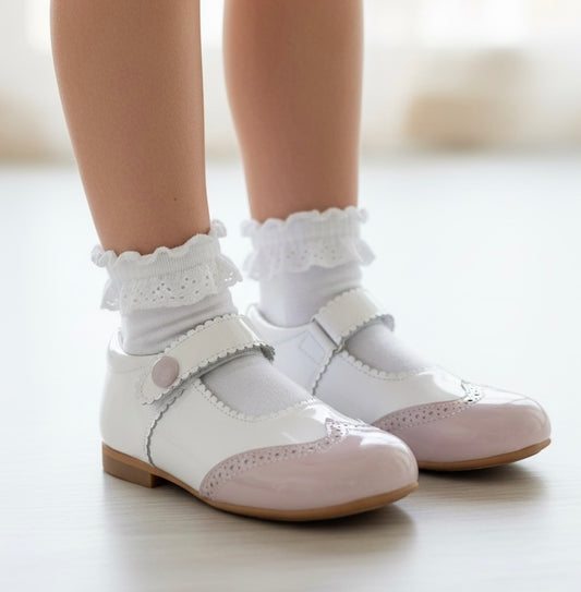 Two Tone Mary Jane Lilac