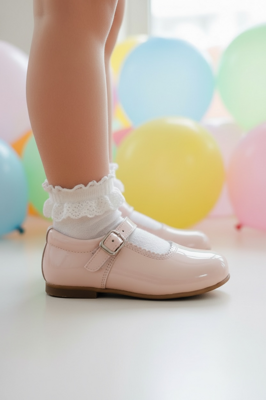 6270 Pink Mary Jane Shoe