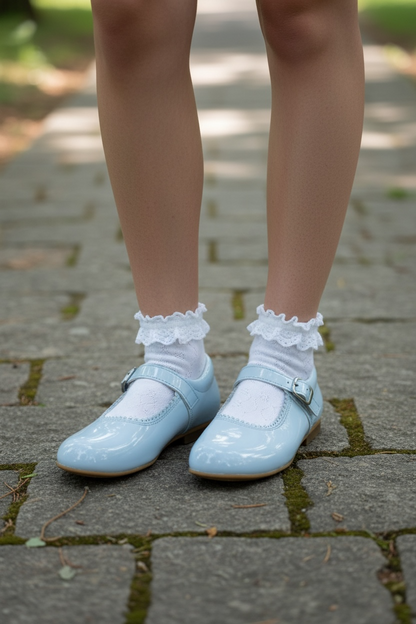 6270 Baby Blue Shoe