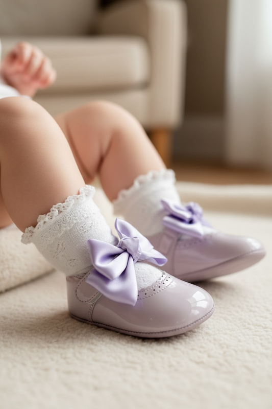 712 Lilac Soft Baby Shoe