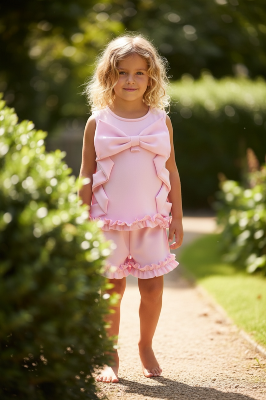 Pink Bow Set