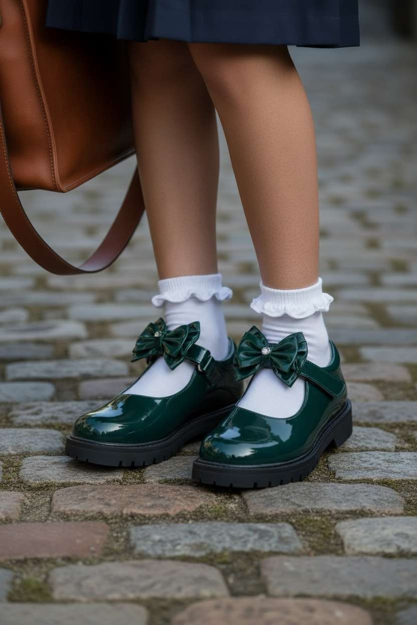 NEW School Shoe - Green