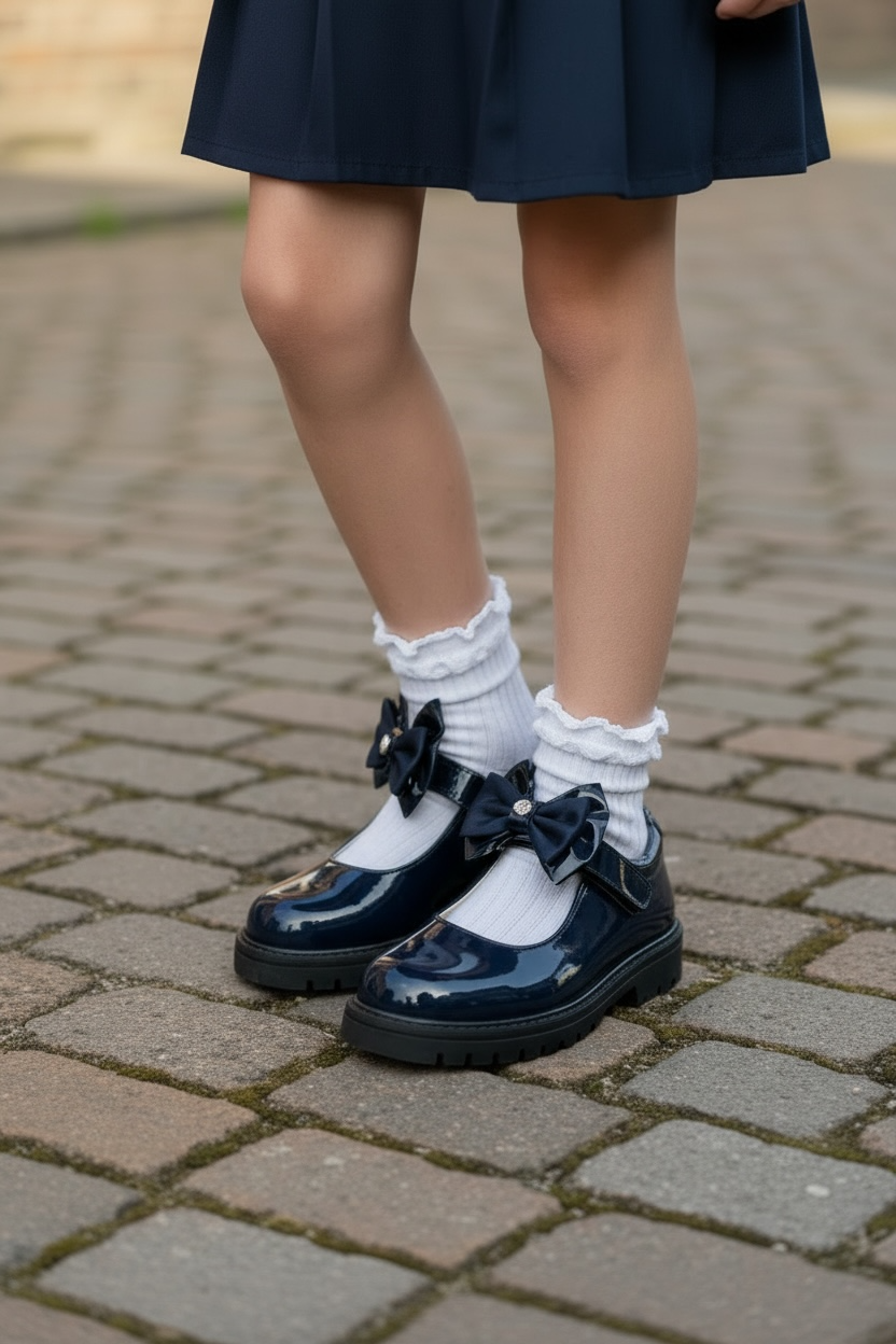 NEW School Shoe - Navy