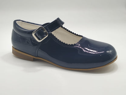 6270 Navy Mary Jane Shoe