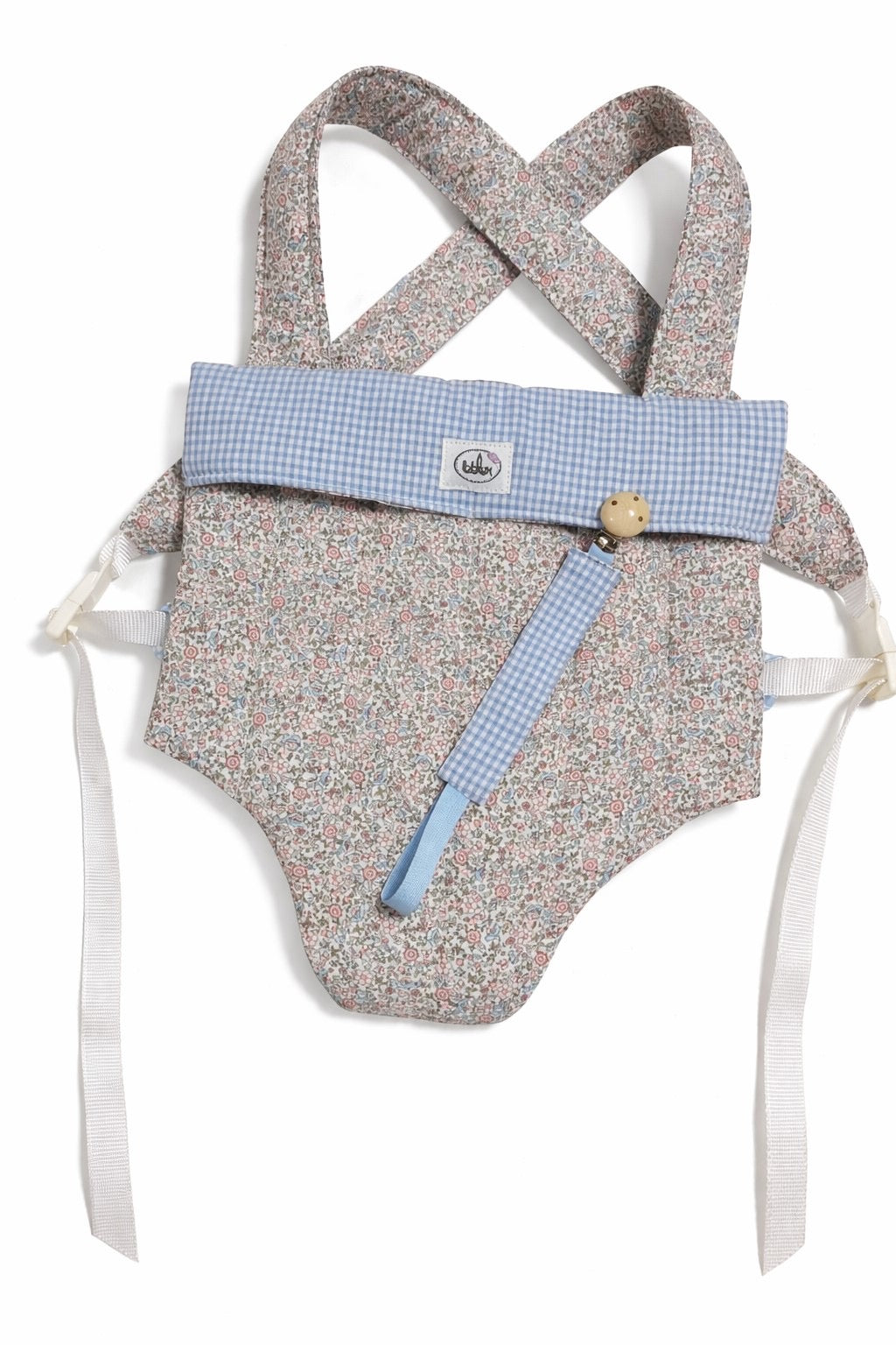 2588 Bebelux Doll Baby Carrier With Dummy Holder - Blue