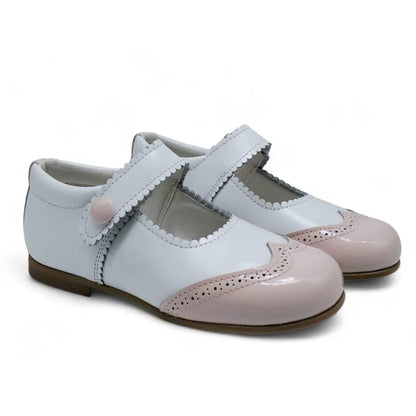 Two Tone Mary Jane Pink