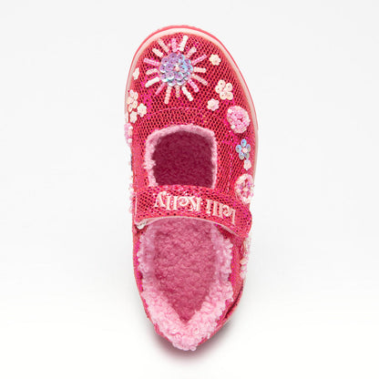 GN01 Lelli Kelly Pink Glitter Dolly Shoe