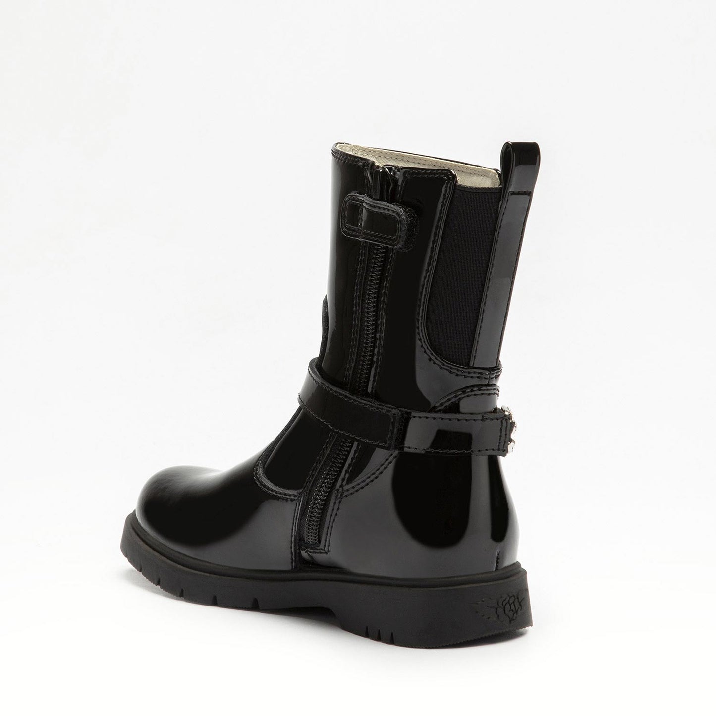 HH3719 Black Mid Boot By Lelli Kelly