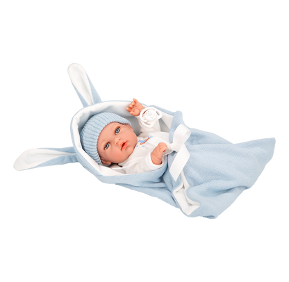 60868 Elegance 30cm Natal Blue Outfit Full Vinyl Body