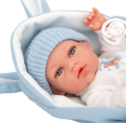 60868 Elegance 30cm Natal Blue Outfit Full Vinyl Body