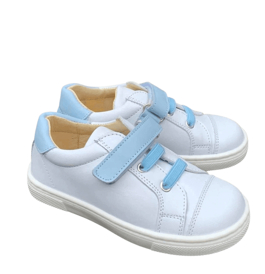 221315 White Boys Trainers by Andanines - Fallons Kids