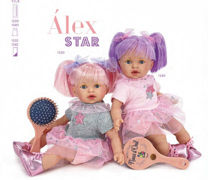 1530 Alex Star PINK Hair