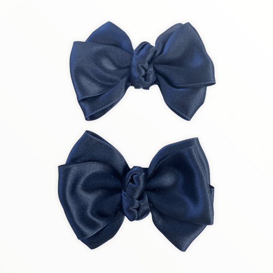 Navy Butterfly Shoe Bow - Fallons Toys&Shoes - Fallon's Footwear