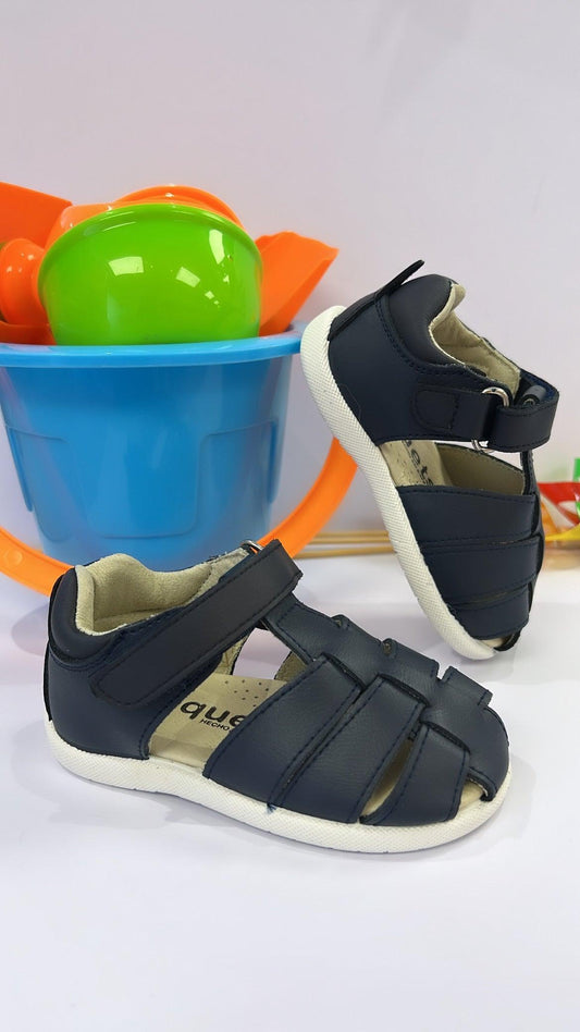 110801 Navy Boys Sandal - Fallons Kids