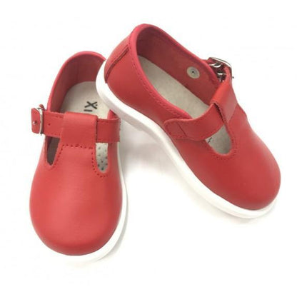 20200 Red T-Bar Shoe - Fallons Toys&Shoes - Xiquets