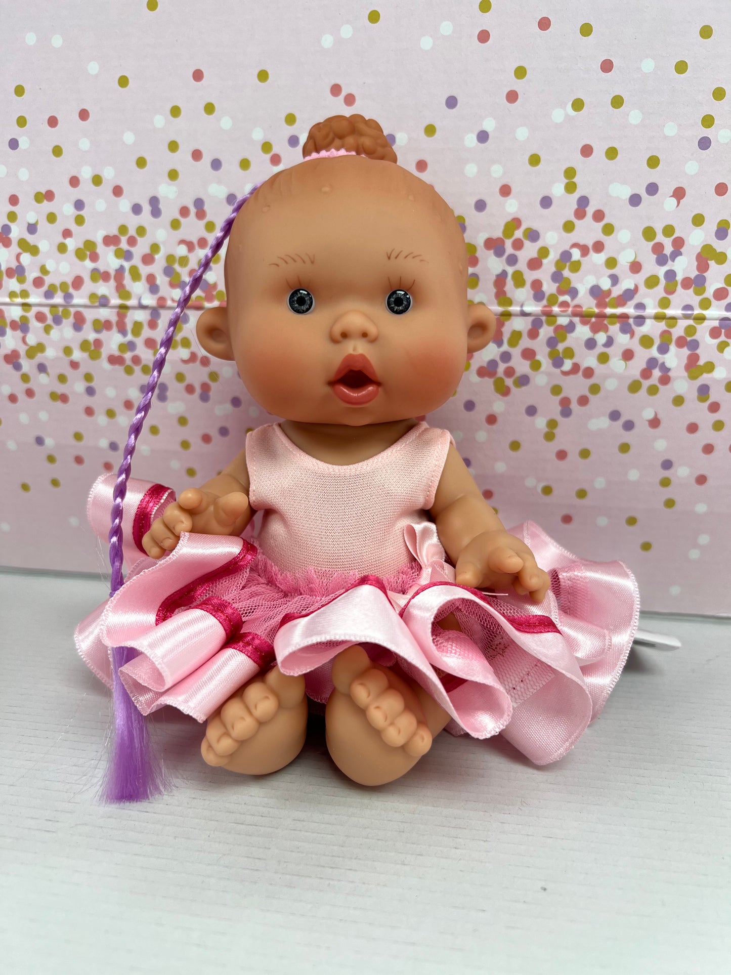 Mini Pepotes Beauty Doll - Lilac Bun