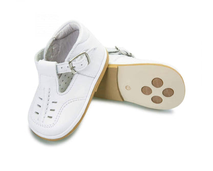749 Louis White Leather Shoe