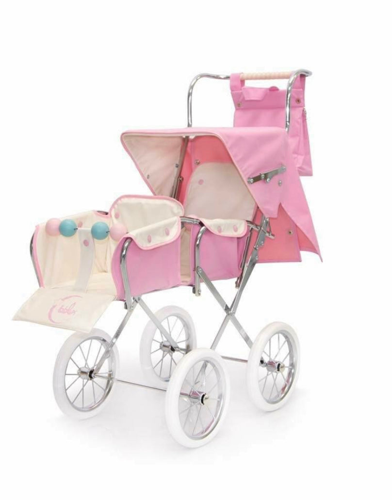 Bright Pink Twin Paris Pushchair by Bebelux - Fallons Toys&Shoes - Bebelux