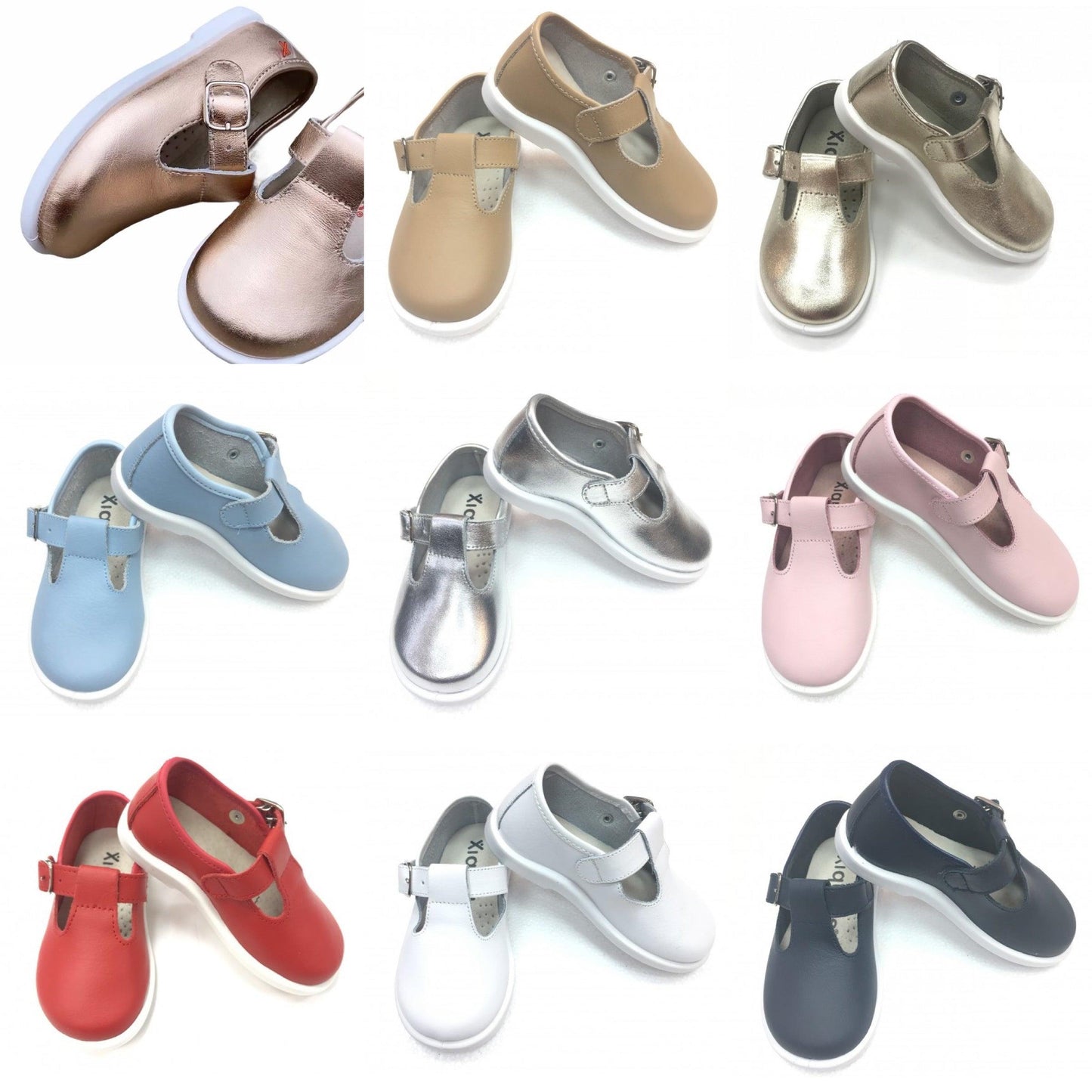 20200 Camel T-Bar Shoe - Fallons Toys&Shoes - Xiquets