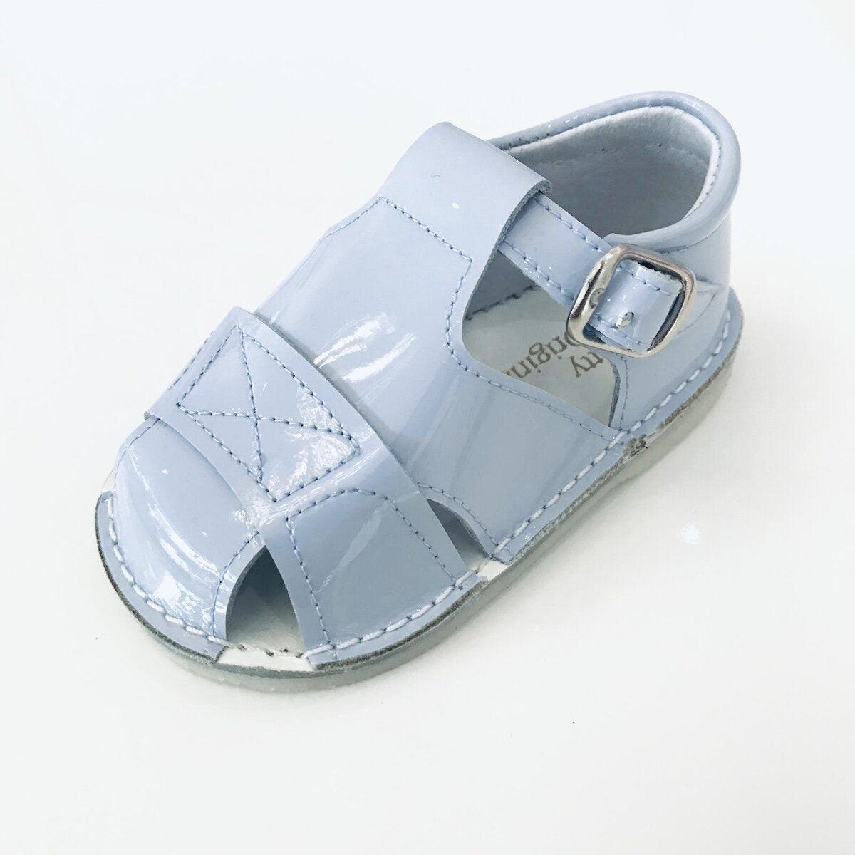 08184 Pretty Original Blue Full Sandal - Fallons Kids