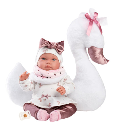 84456 Swan Crying Doll 44cm