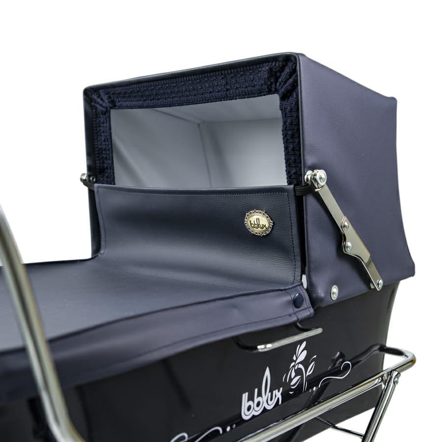 2463 All Navy Donosti Pram By Bebelux (3 Handle Heights Available) - Fallons Toys&Shoes - Bebelux