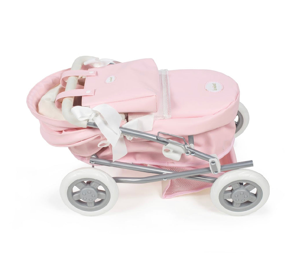 65049 La Niña Small Pink Pram (under 4) - Fallons Toys&Shoes - La Nina